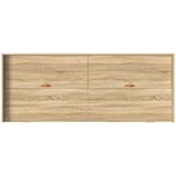 vidaXL s uzglavljem s ladicama sonoma hrast 100 x 200 cm konstruirano drvo | shoptok.hr