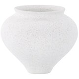 Venture Home vaza Rellis ⌀18 cm, bijela s crnim točkicama Slike