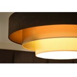  Duolla - LED plafonsko svetlo LUNETA LED/26W/230V prečnika 60 cm 4000K braon/zlatna | Eponuda.com