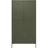 vidaXL ormar maslinasti 90 x 50 x 180 cm čelični | shoptok.hr