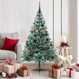 vidaXL Umestno božično drevo med 150 LED Zelena 150 cm PVC in Jeklo | Shoptok.si