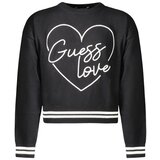 Guess Jeans pulover za djevojčice s kašmirom crni Cijene