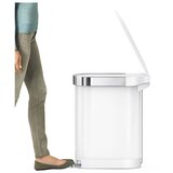 simplehuman Jekleni koš za odpadke s pedalom 45 l - | Shoptok.si