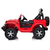Lean Toys Otroški avto na akumulator Jeep Wrangler Rubicon Rdeča 4x4 lea | Shoptok.si