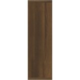  Zidna polica boja smeđeg hrasta 85x16x52,5 cm konstruirano drvo | shoptok.hr