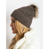 Wool Fashion Italia Cap-AT-CZ-173501.44-dark brown | Shoptok.si