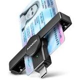 Axagon Čitač pametnih kartica CRE-SMPC USB 2.0 Pocket Reader | shoptok.hr