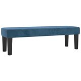 vidaXL Klop temno moder 100x30x30 cm žamet, (20955157) Cene