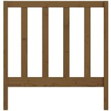  Posteljno vzglavje medeno rjavo 81x4x100 cm trdna borovina, (20643847) | Shoptok.si