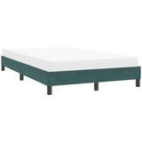  posteljni okvir brez vzmetnice temno zelena 120x210 cm žamet, (21829083) | Shoptok.si