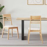  Trpezarijske stolice 2 pcs Prirodna 43 x 54 x 89 cm | shoptok.hr