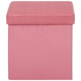 Mömax zaboj za sedenje cord -sb-, pastelno roza | Shoptok.si