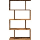 Sobna pregrada / regal za knjige 45 razina 70x24x129 cm drveni | shoptok.hr