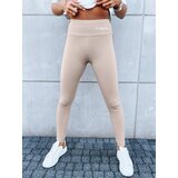 DStreet Legginsy damskie sportowe SIMPLE LIFE kamelowe Cijene