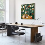  Slika - Kazimir Malevich – Children 40x40 U prirodnom drvenom okviru | shoptok.hr