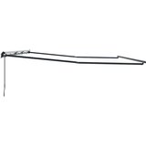 Nadstrešnica Ručna Antracit 6 × 3 5 m Metal | shoptok.hr