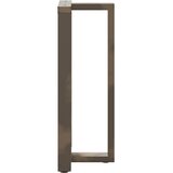  Noge za barski stol T-oblika 2 kom Crne 50x35x(100-101) cm Čelik | Eponuda.ba