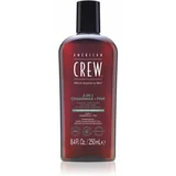 American Crew 3 in 1 Chamimile + Pine 3 v 1 šampon, balzam in gel za prhanje za moške 250 ml