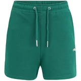 Fila Sportske hlače zelena / crvena / bijela