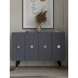 Hanah home Konzolni sto Quart Ramada, 120x80x29.6 cm, Antracit | ePonuda.com