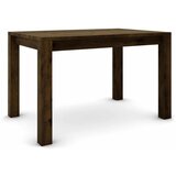  Hrastov stol 120 x 80 cm, braon brušen sa zlatnim efektom | shoptok.hr