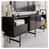 Woody Fashion TV polica Derin Black | Eponuda.com