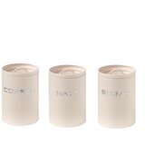 Evviva Set doza h15c, / 3 kos / krem / kovina, (21318311) | Shoptok.si