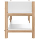 TV ormarić bijeli 82 x 38 x 45 cm od konstruiranog drva | shoptok.hr