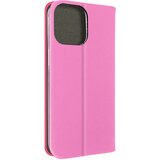 AVIZAR Ovitek za kartice iz blaga za iPhone 14 Pro Max, serija Sensitive - roza, (20670089) Cene