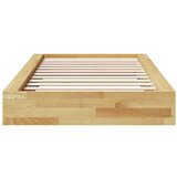 vidaXL Okvir kreveta bez madraca 90x200 cm puno drvo hrast | shoptok.hr