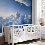  Foto tapeta - Aerial Landscapes: Rays Lighting Up Fluffy Cloud Formations 100x70 | shoptok.hr