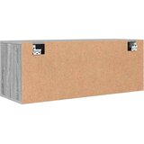  Zidni ormarić za cipele siva boja hrasta 100x35x38 cm drveni | shoptok.hr