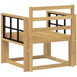 Set vanjskih sofa Čvrsto drvo akacije Bijela | shoptok.hr
