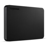 Toshiba canvio basics 1TB, eksterni hdd, usb 3.2 type-c, crni (HDTB410EKCAAH)