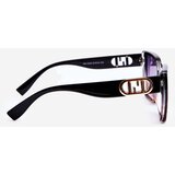 Boto Women's Sunglasses With Decorative Detail UV400 Black-Brown | Shoptok.si