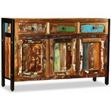 vidaXL Kredenca iz masivnega predelanega lesa 120x35x76 cm Cene