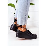 EVENTO Women's Leather Sneakers Black Mega | Shoptok.si