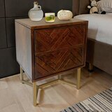 Livetastic Majhna Nočna Omarica Akazie, Pravi Els, Temno Rjava | Shoptok.si