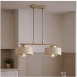  Brilagi - Visilica na sajli 2xE27/60W/230V bež/zlatna | Eponuda.com