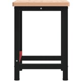 vidaXL Delovna miza 100x60x83 cm trdna bukovina pravokotna | Shoptok.si