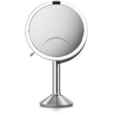simplehuman Kozmetično ogledalo z lučjo/povečevalno (5x povečava/10x povečava) ø 20 cm Trio – | Shoptok.si