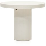 Kave Home Betonska okrogla vrtna jedilna miza ø 90 cm Aiguablava - Kave Home Cene