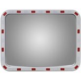  Konveksno pravokutno prometno ogledalo 60 x 80 cm s reflektorima | shoptok.hr