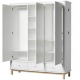 Oliver Furniture® trokrilni ormar white/oak | shoptok.hr