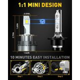  AUXITO D4S D4R LED sijalice 6000K zamena za 66440 / 42402 / D4C 2 kom DD-Y19-D4S | ePonuda.com