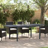 Vanjski stol za večeru 2 pcs Antracit 210 x 90 x 73 cm Čelik Cijene
