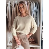 DStreet Sweter damski one size oversize SOFTICAN beżowy Cene