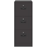 Kabinet za datoteke s ladicama Crna 44 x 50 x 106.5 cm | shoptok.hr