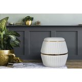 Kayoom TABURE, tekstil bela, zlate barve | Shoptok.si