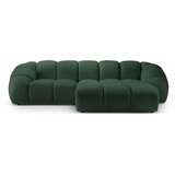 Micadoni Home Zelena žametna kotna sedežna garnitura Diana – | Shoptok.si